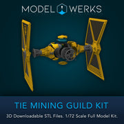 1/72 Scale Tie Mining Guild Kit STL File Download