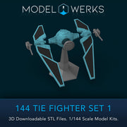 1/144 Tie Set 1 STL File Download