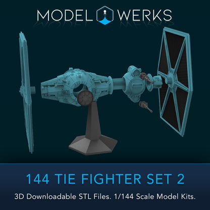 1/144 Tie Set 2 STL File Download