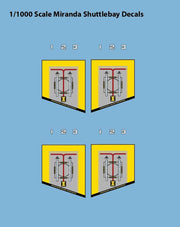 1:1000 Miranda Shuttlebay Conversion Kit STL File Download