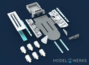 1:350 Scale Refit Enterprise 1701-A Shuttlebay Upgrade Kit STL File Download