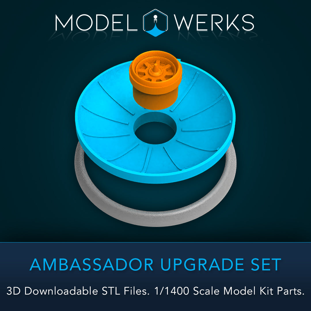 1/1400 Ambassador Class Upgrade Set STL File Download