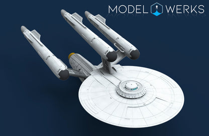 1:1000 Discovery Enterprise Dreadnought Conversion Kit STL Download