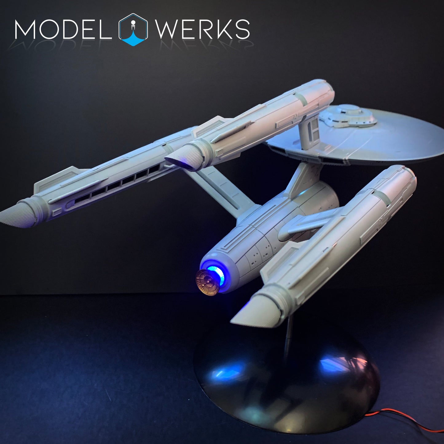 1:1000 Discovery Enterprise Dreadnought Conversion Kit STL Download