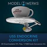 1/1000 USS Endocrine Conversion Kit STL File Download