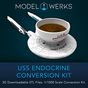 1/1000 USS Endocrine Conversion Kit STL [FREE DOWNLOAD]