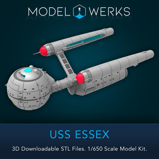 1:650 Essex Model Kit STL Download