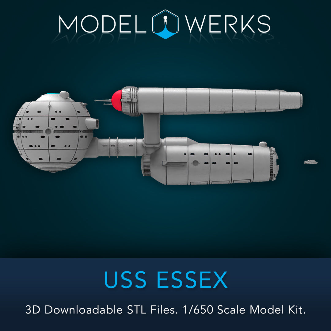 1:650 Essex Model Kit STL Download