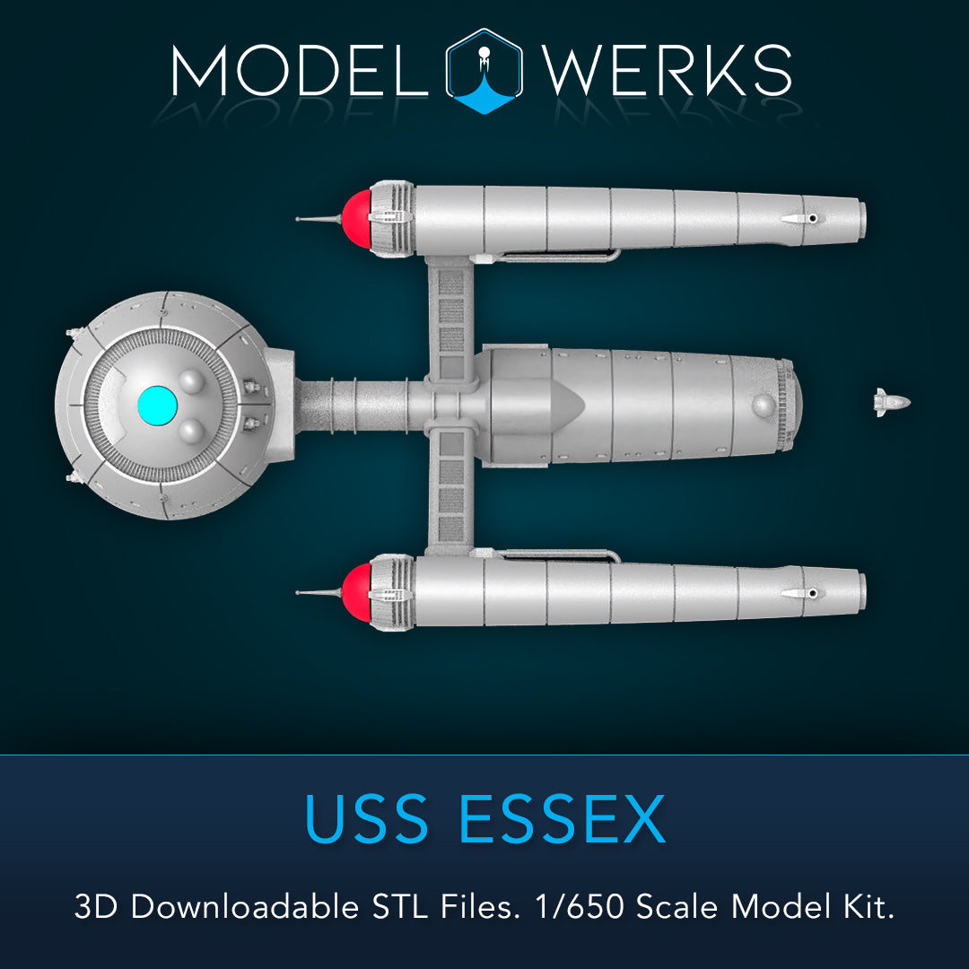 1:650 Essex Model Kit STL Download