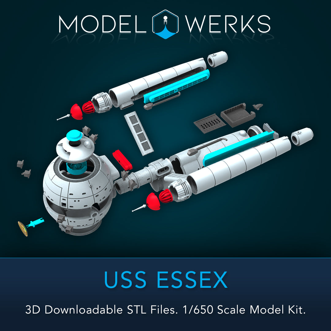 1:650 Essex Model Kit STL Download