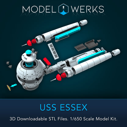 1:650 Essex Model Kit STL Download