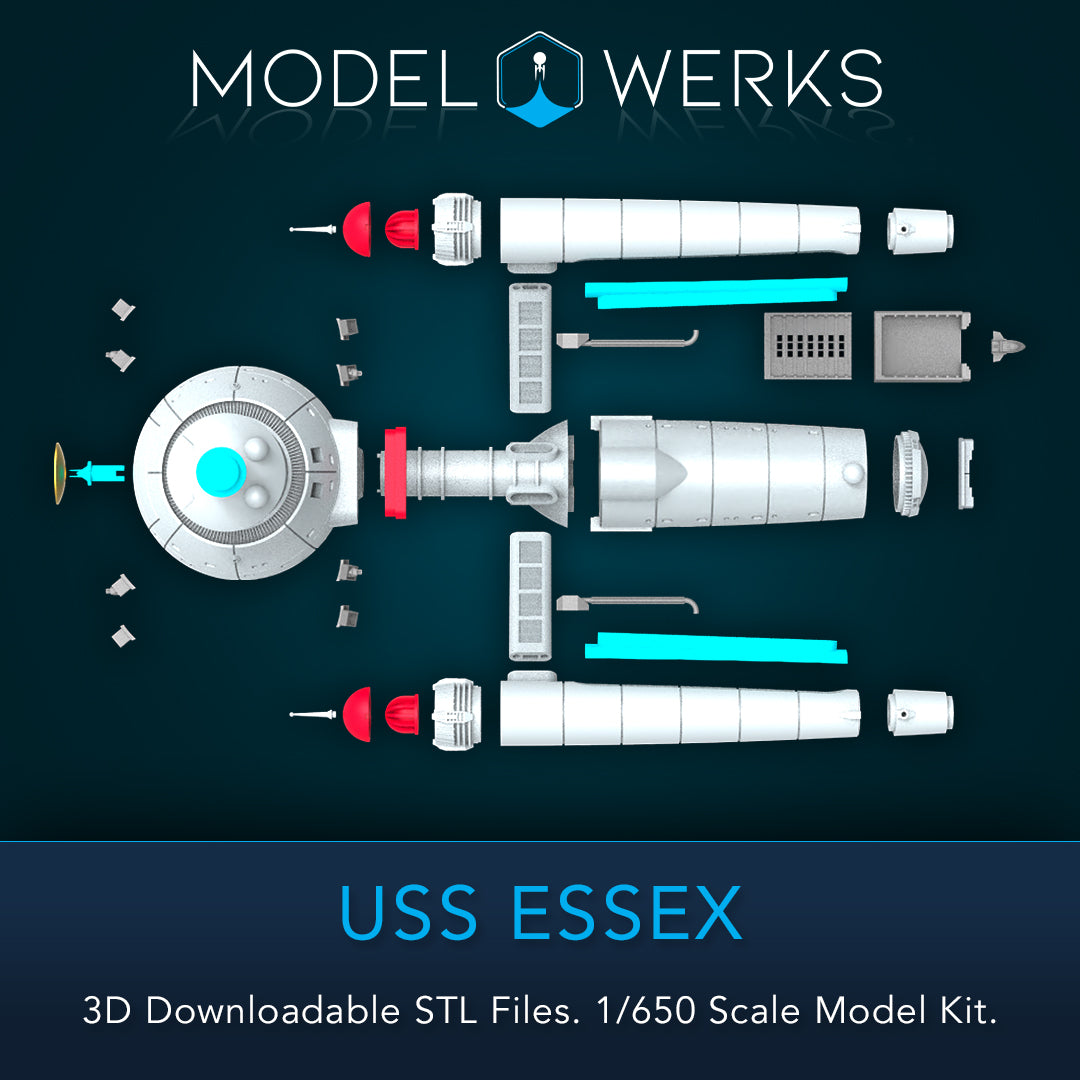 1:650 Essex Model Kit STL Download