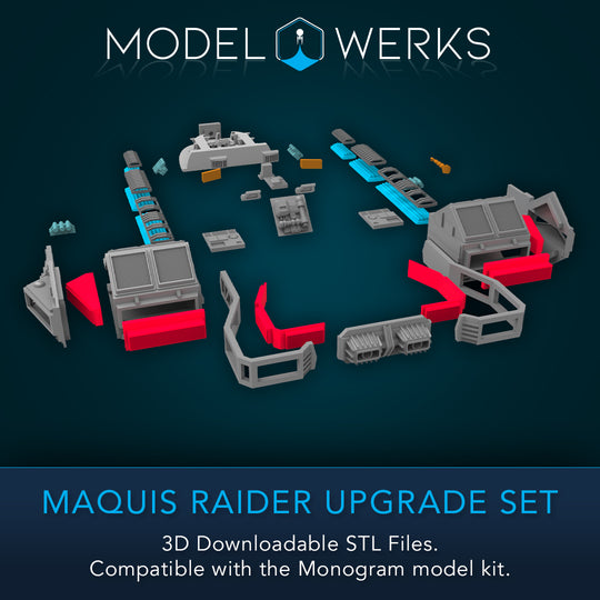 Maquis Raider Upgrade Parts STL File Download