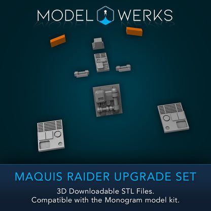 Maquis Raider Upgrade Parts STL File Download