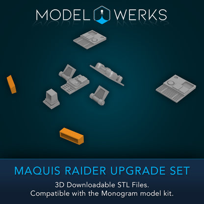 Maquis Raider Upgrade Parts STL File Download