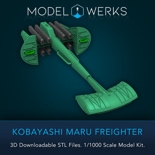 1:1000 Kobayashi Maru STL File Download