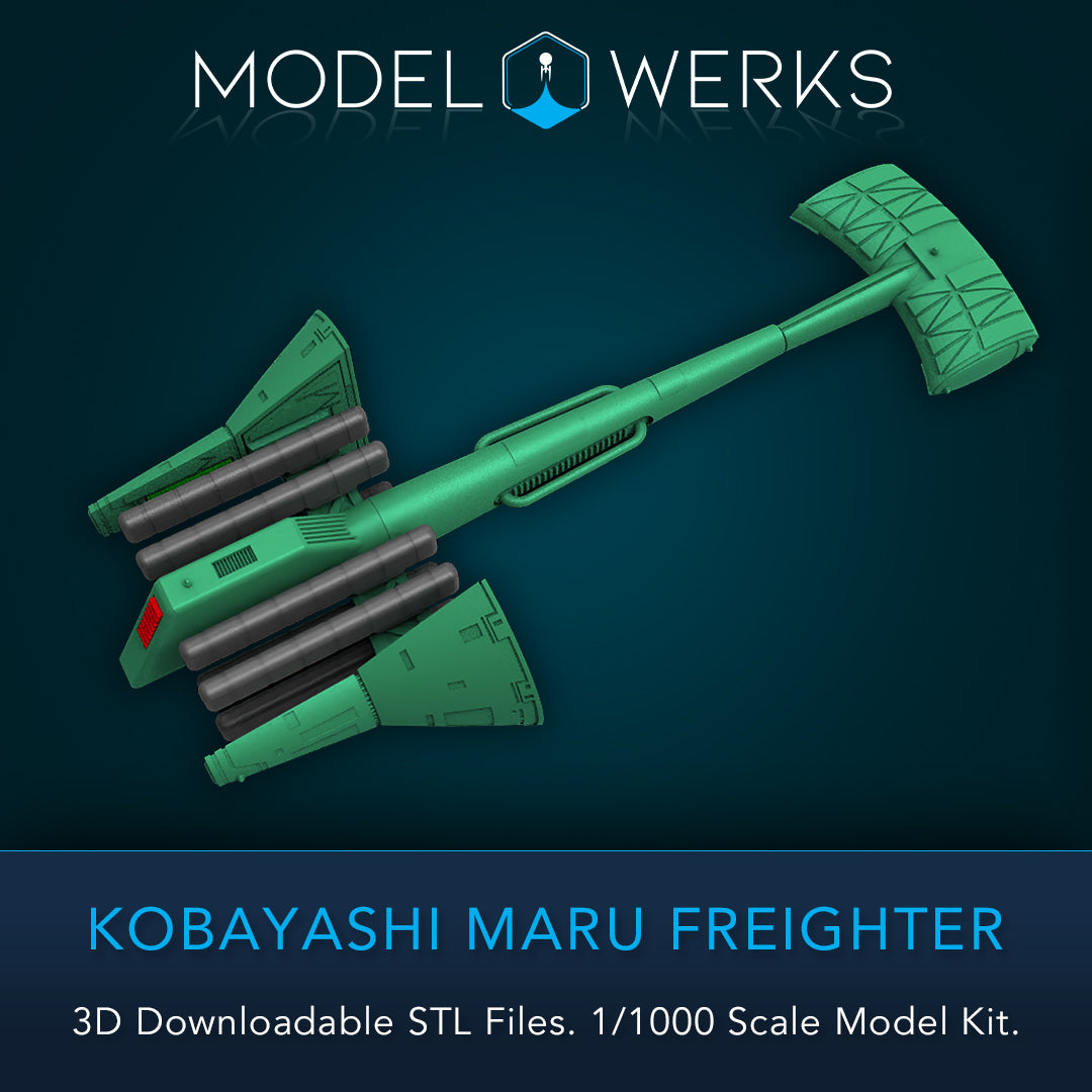 1:1000 Kobayashi Maru STL File Download