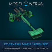 1:1000 Kobayashi Maru STL File Download