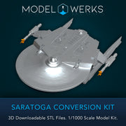 1:1000 Saratoga Conversion Kit STL File Download