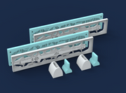 1:350 Scale Klingon K’tinga Nacelle Inserts STL File Download
