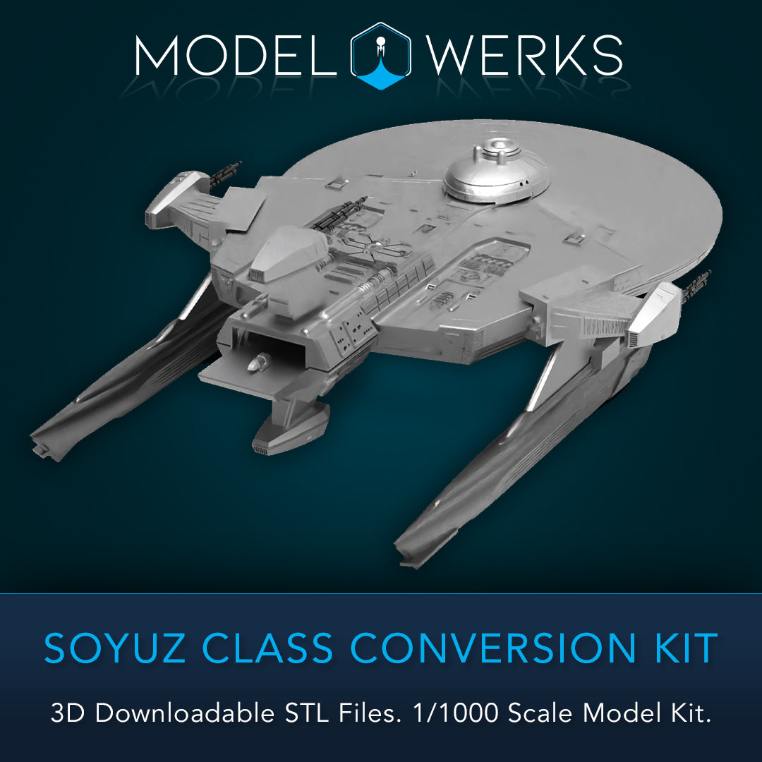 1:1000 Soyuz Class Conversion Kit STL File Download