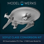1:1000 Soyuz Class Conversion Kit STL File Download