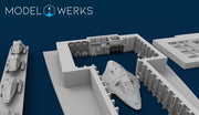 1:1000 Scale Voyager Shuttlebay STL File Download